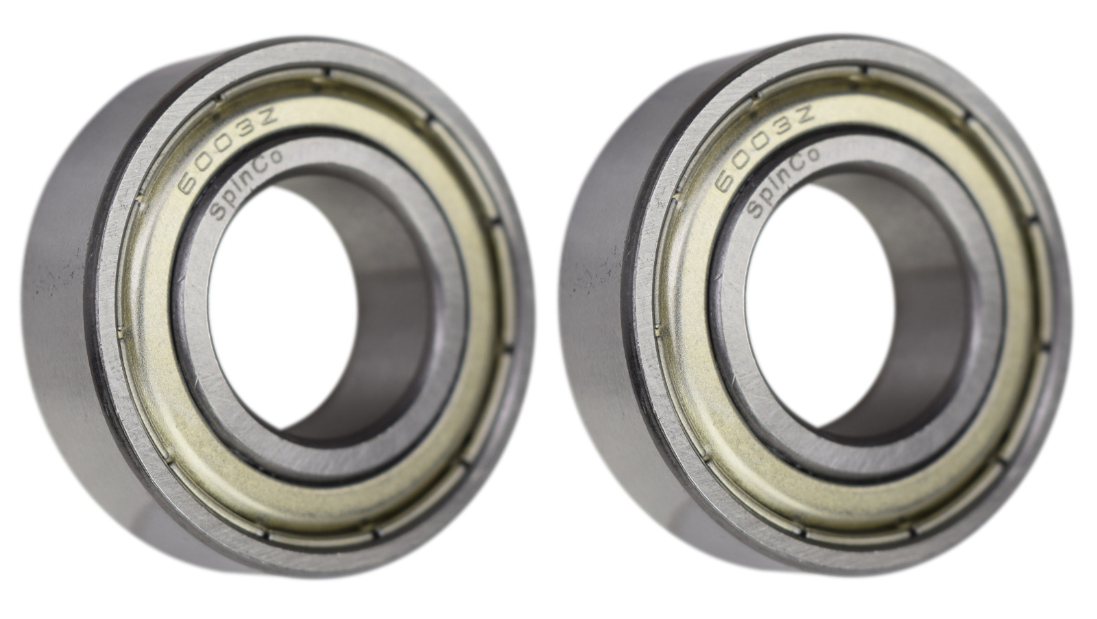 (2 Each) 6003-ZZ, 6003-2Z, 9103KDD Shielded Radial Ball Bearing 17X35X10 SpinCo