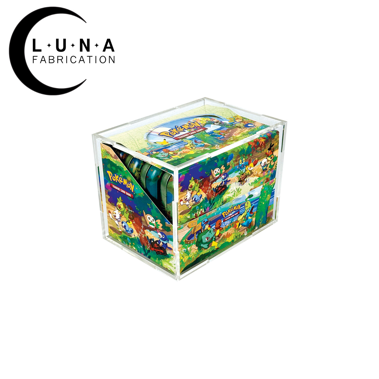 Acrylic Display Case for Pokemon Celebrations Mini tin (8 Tin Retail Case)