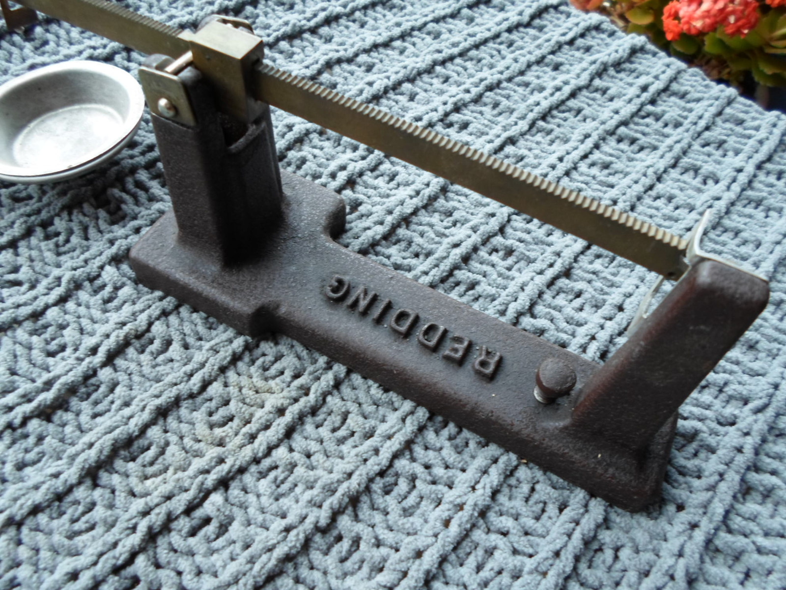 Vintage REDDING POWDER shot measure SCALE - reloading