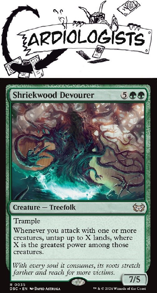 Shriekwood Devourer | Magic the Gathering MTG | Duskmourn Commander DSC | NM