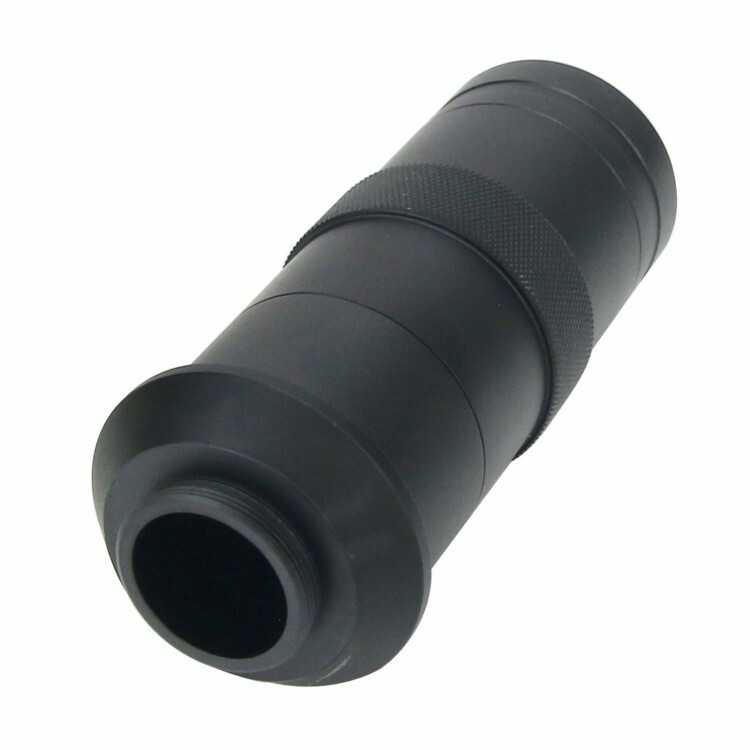 8X-100X C-Mount Microscope Lens Zoom Lens 25MM for Microscope Camera Eyepiece