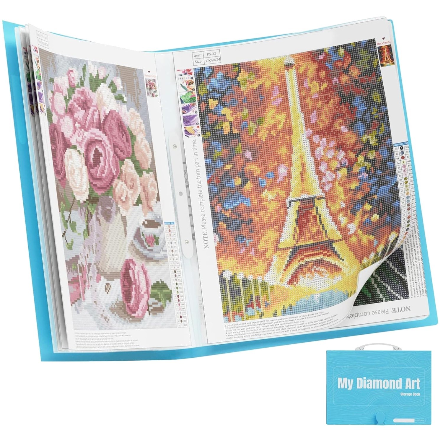 Portable Diamond Art Portfolio - Display & Storage