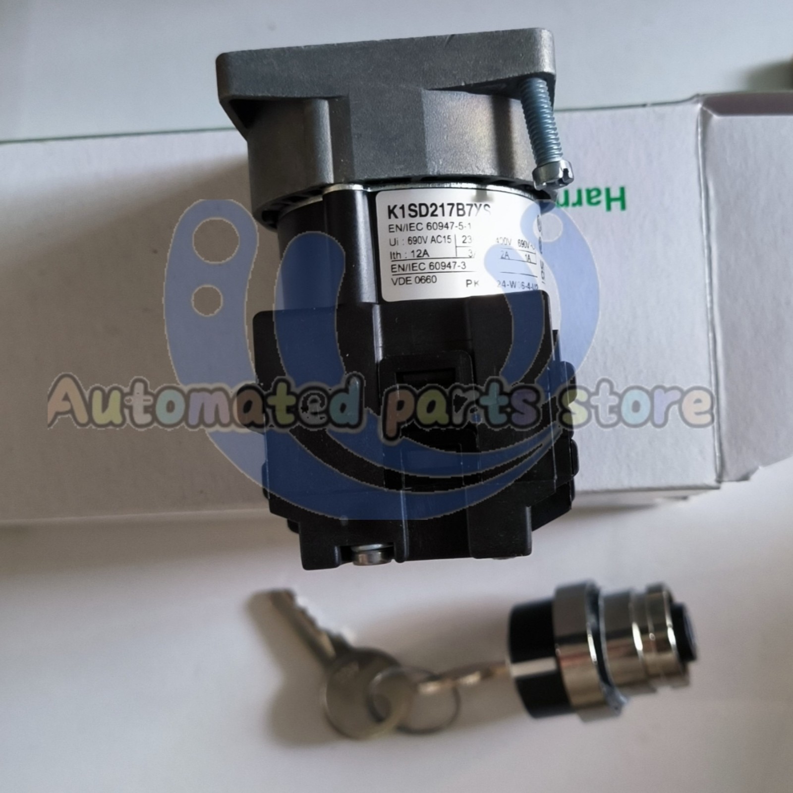 1PCS Schneider K1SD217B7XS Key Cam Switch New in box