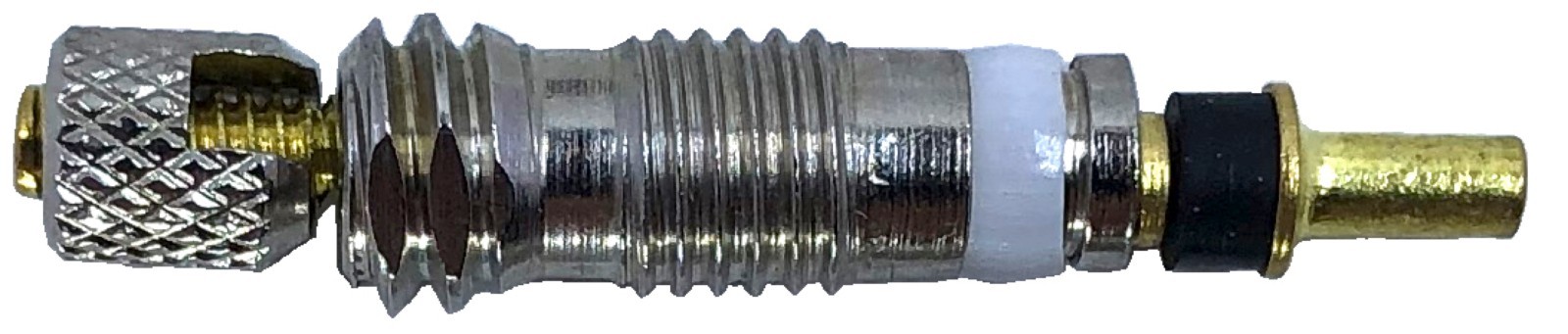 Removable Replacement Presta Valve Core for tubeless bicycle set ups.