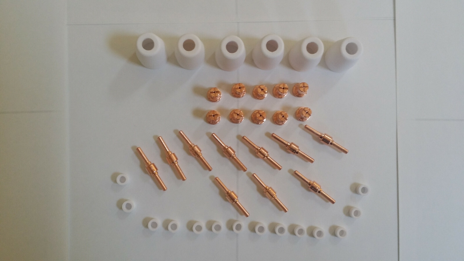 REBOOT RBC-5000D PLASMA CUTTER CONSUMABLES 40PCS COPPER EXTENDED CONSUMABLES USA