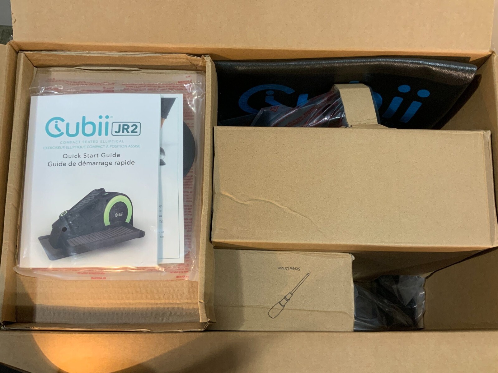 Cubii JR2 Under-Desk Elliptical Green