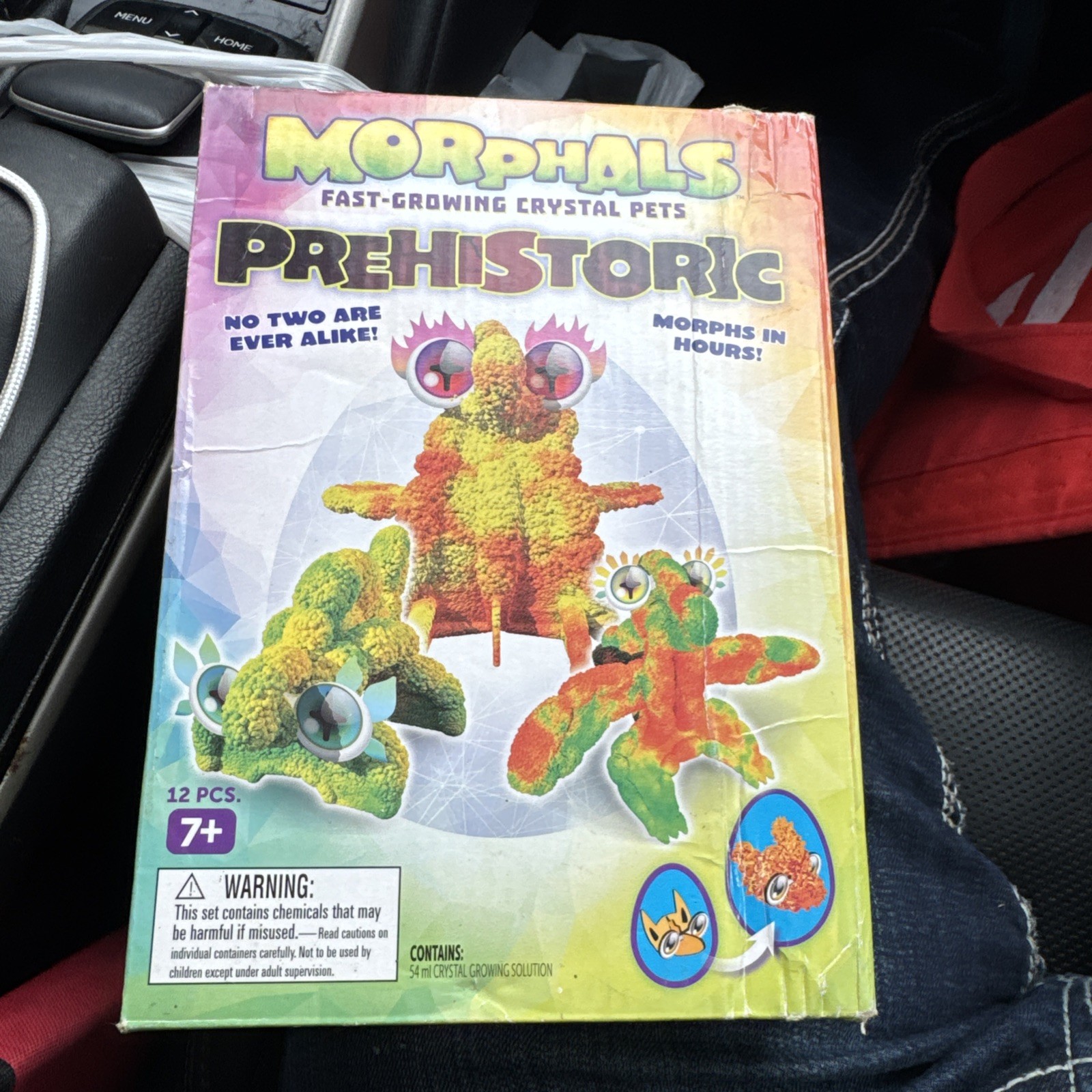 Morphals Prehistoric Growing Crystal Pets For Kids: 12 PCS (NEW)