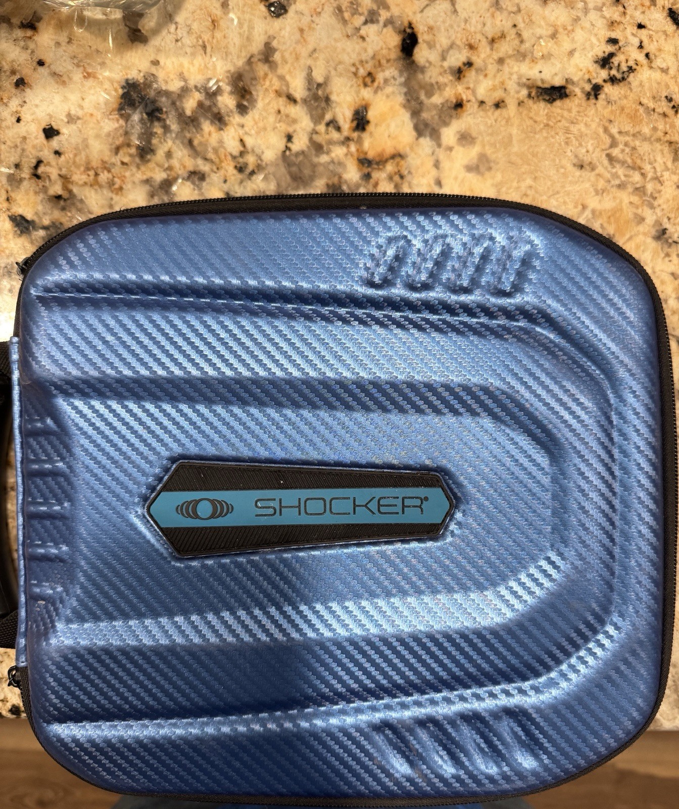 Shocker AMP Electronic Paintball Marker Red w/ Shocker Zip Case