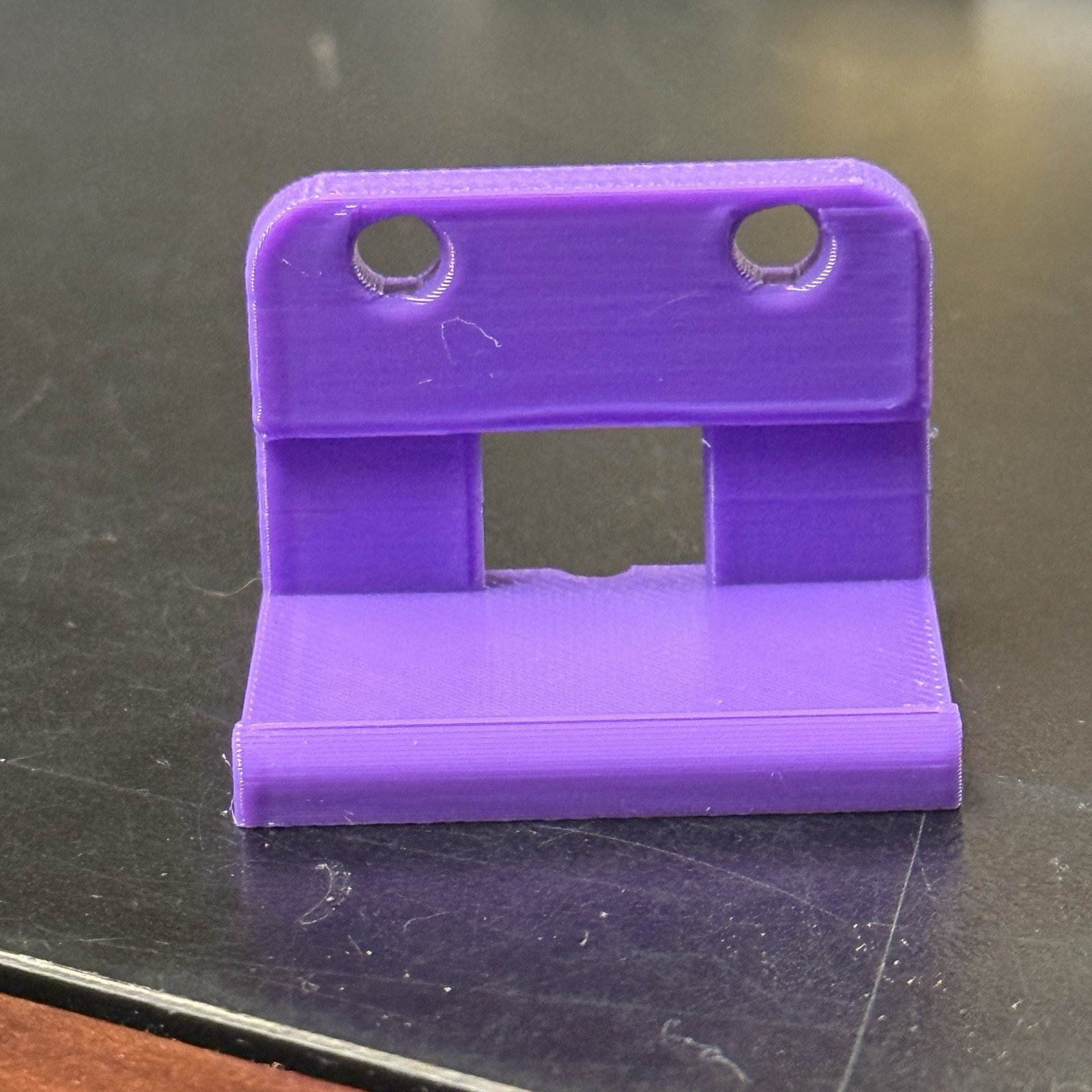 Wii Sensor Bar Wall Mount Holder - 3D Printed