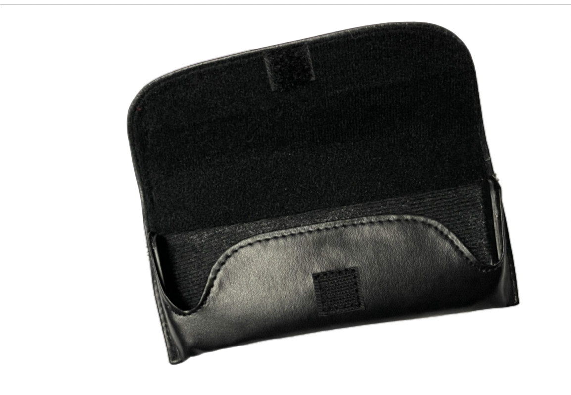 Semi-Hard Pocket Clip case and Belt loop case. Black(45)