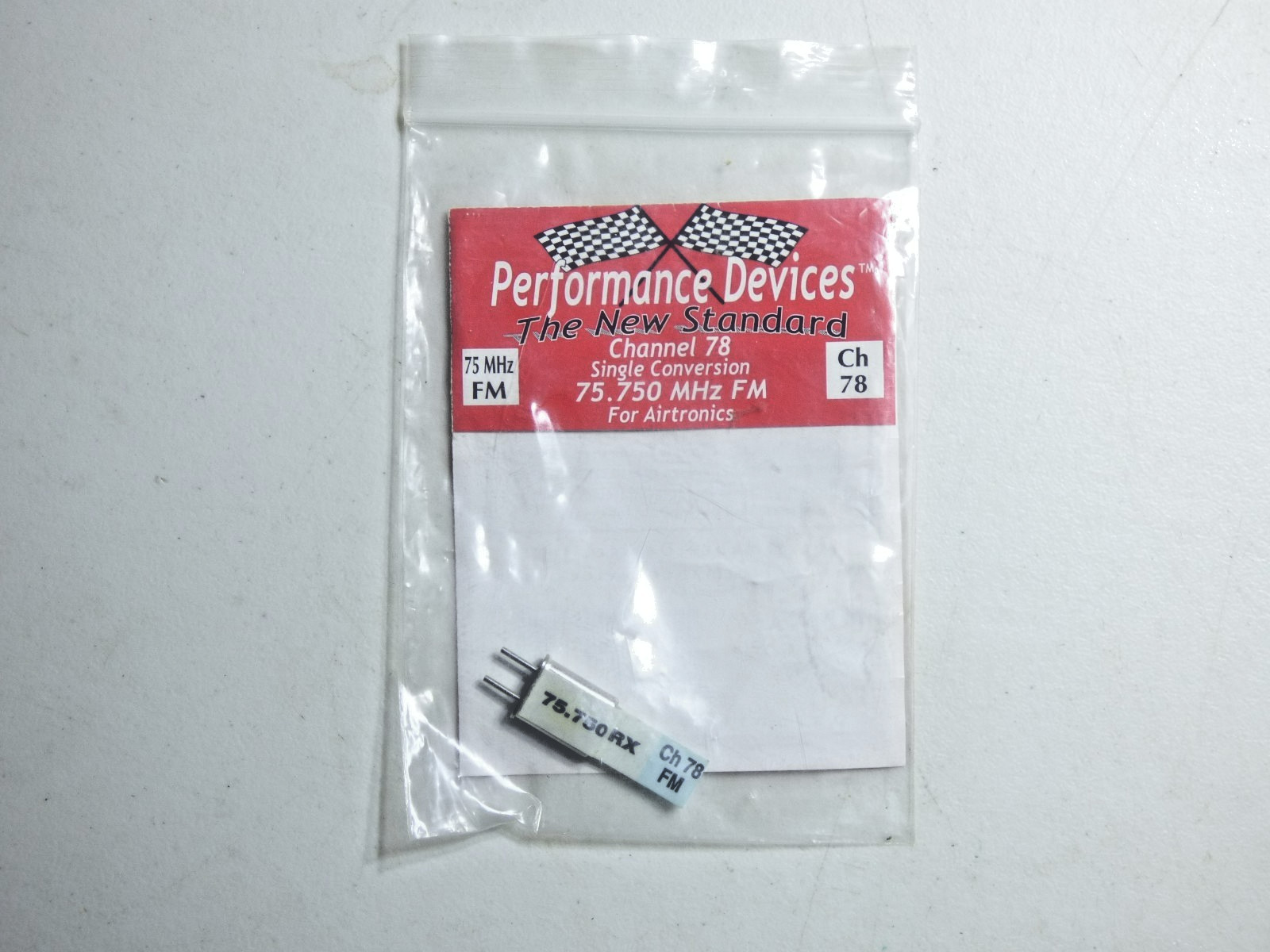 Airtronics 75 Mhz FM Receiver Crystal - (Ch.78) 75.750Mhz RX (Single Conversion)