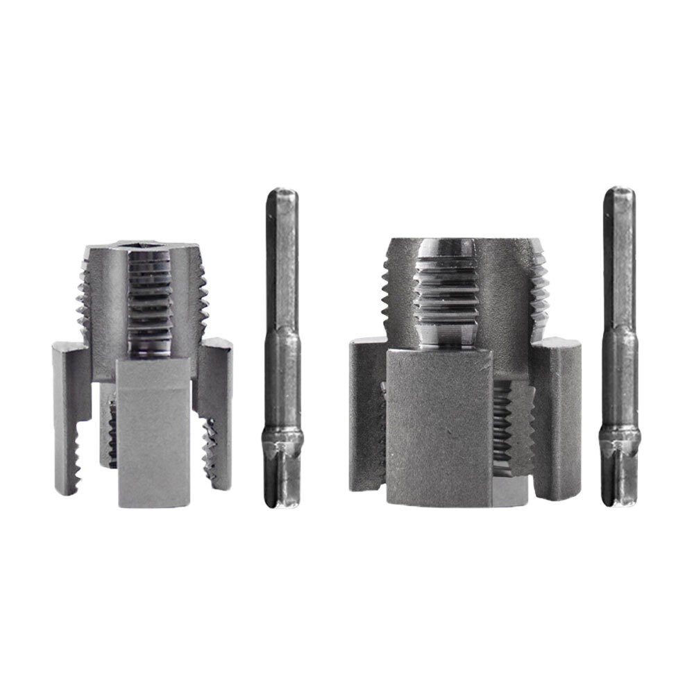 2X Integrated Internal & External Pipe Threading-Tool, PVC Pipe Threader Kit US.