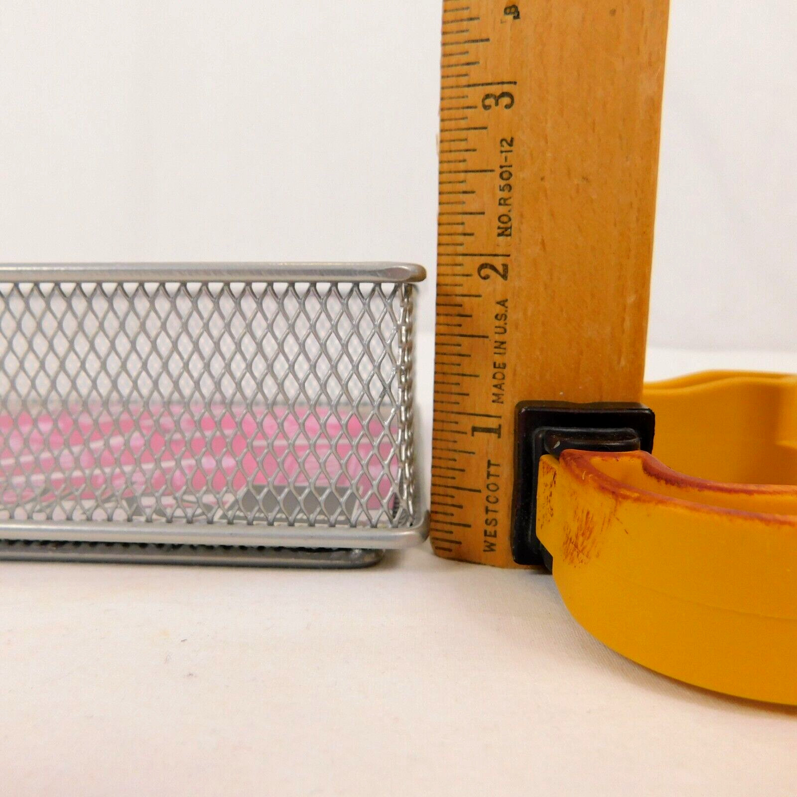 Design Ideas Drawerstore Mesh Works 6" x 12" x 2" Silver Stackable Storage Bin