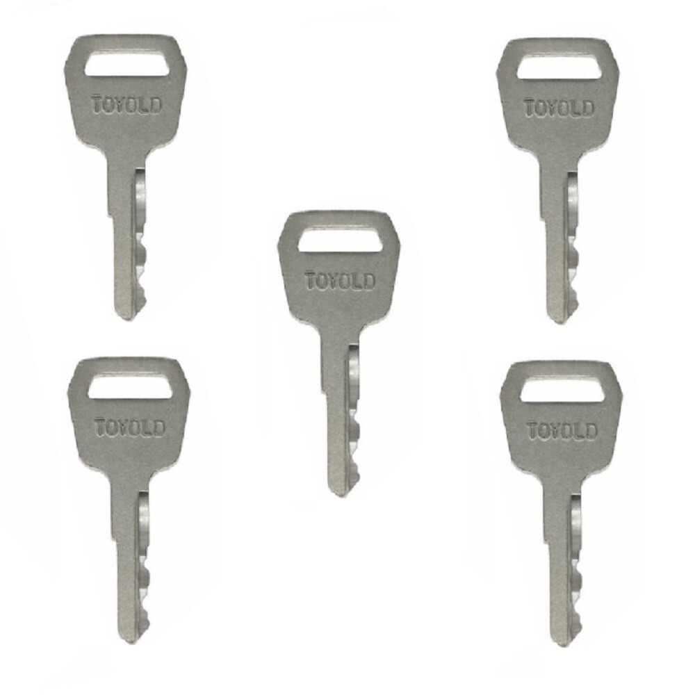 (5) Toyota Forklift Ignition Keys fits Older Models 511416 - Ships Free!