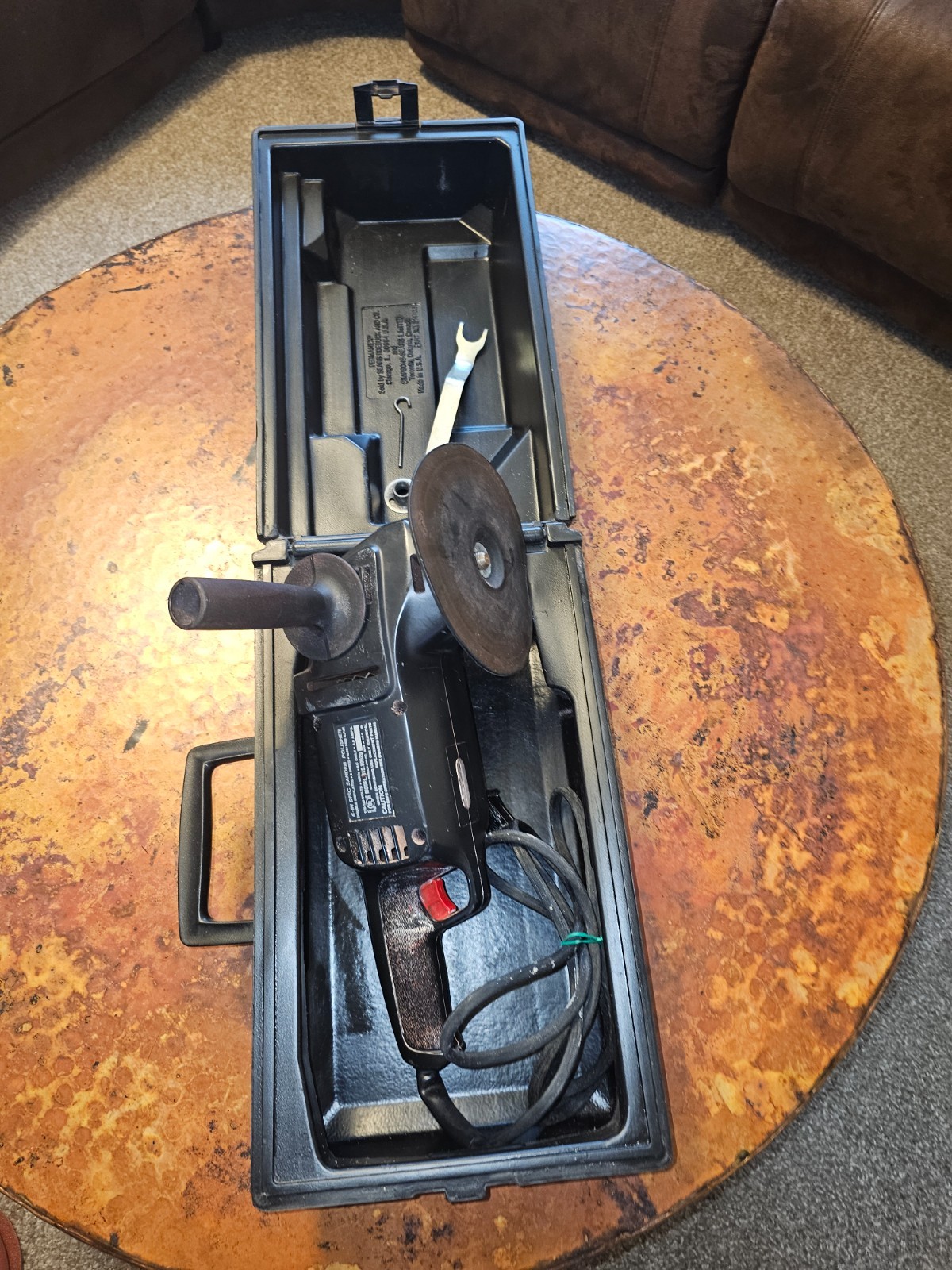 Craftsman Sears 6” Inch Disc Sander Polisher Buffer 3/8 HP