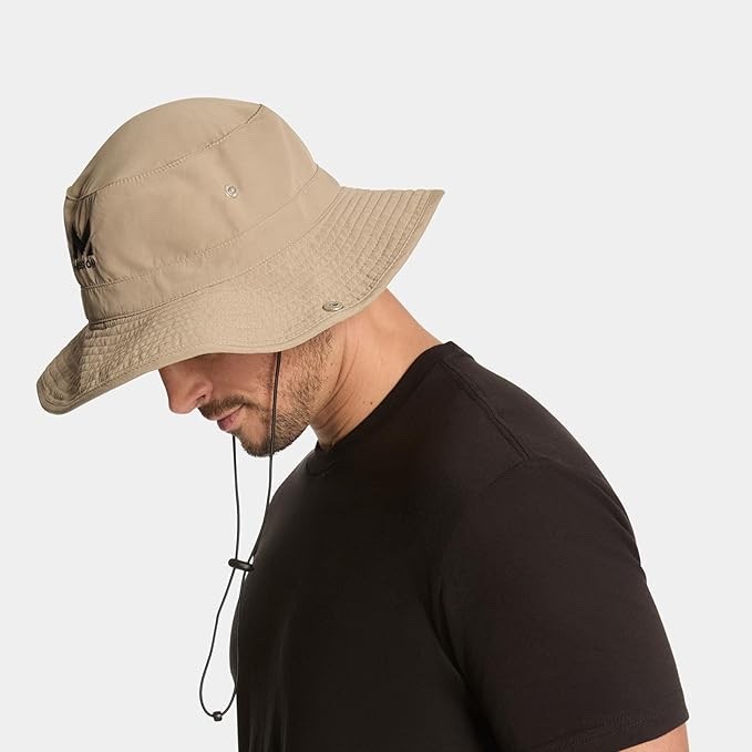 Mission Cooling Bucket Hat UPF 50 Wide Brim Drawstring Foldable MULTIPLE COLORS!