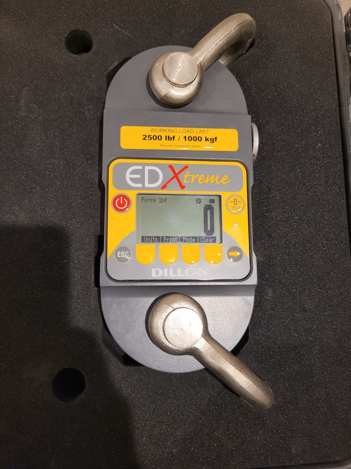 Dillon EDXtreme Dynamometer Shackles 2,500 lbf 1000 Kgf