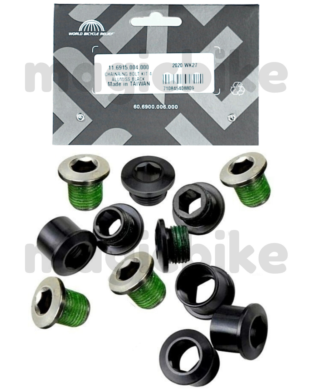 SRAM Chainring Bolts for 3-speed Cranks XX1 black NIB