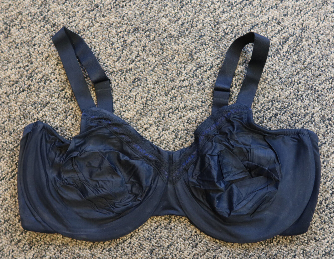Wacoal Perfect Primer Full Figure Underwire Bra - 40DDD - Black - # 855213
