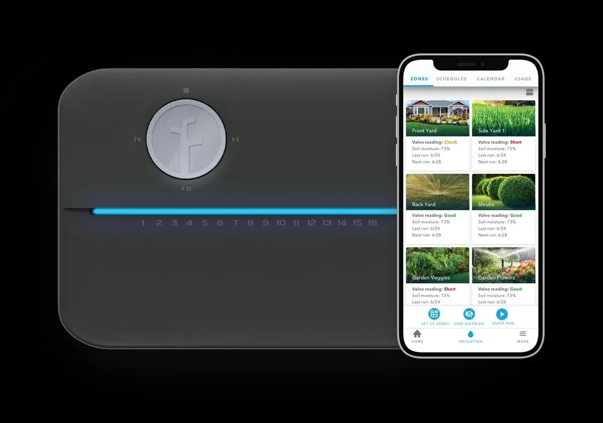 Rachio 8ZULWC 3 Smart Sprinkler Controller Wi-FI 8 Zone - PRO VERSION