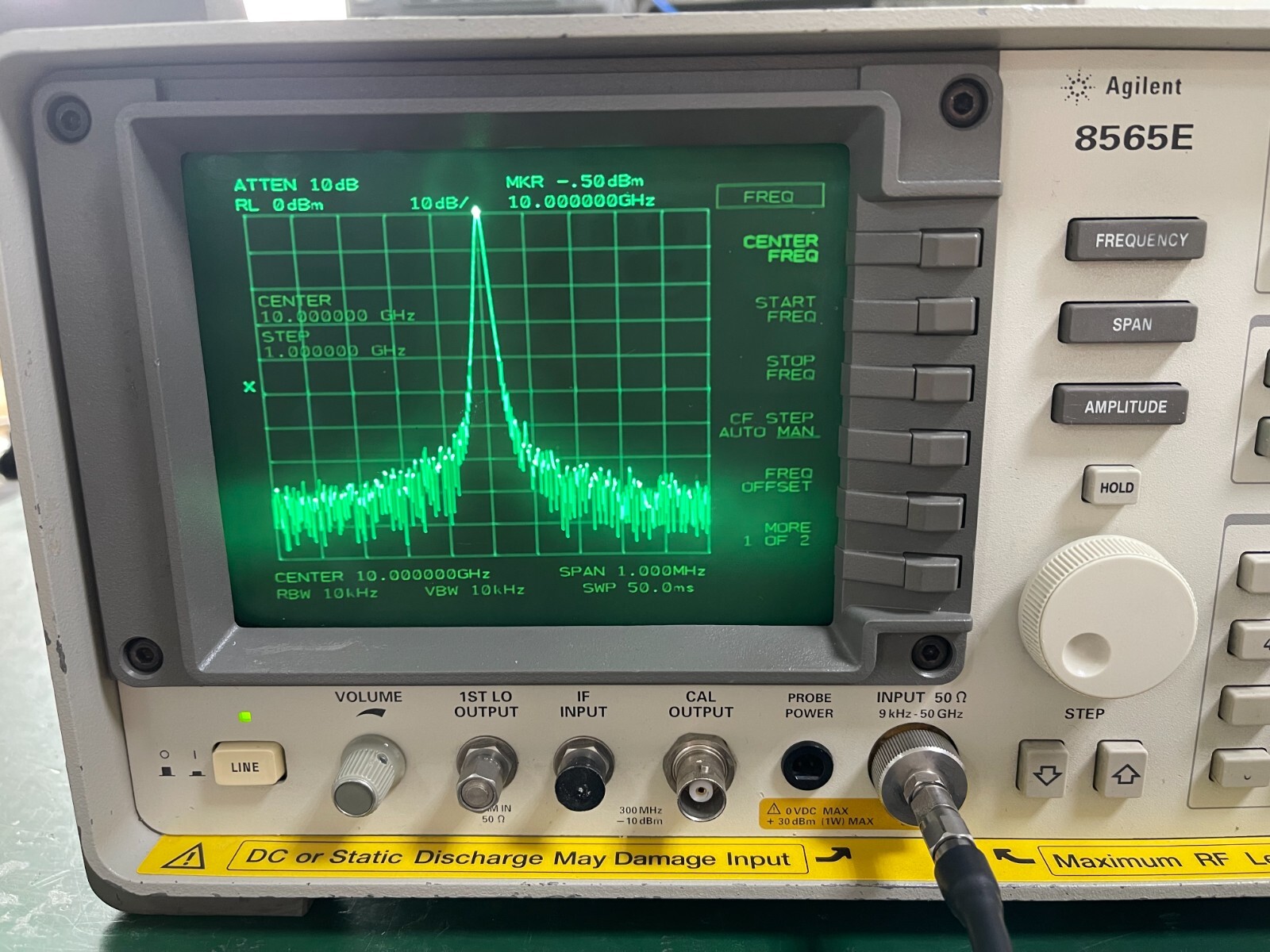 Agilent Keysight 8565E 9KHz - 50GHz Spectrum Analyzer_1513