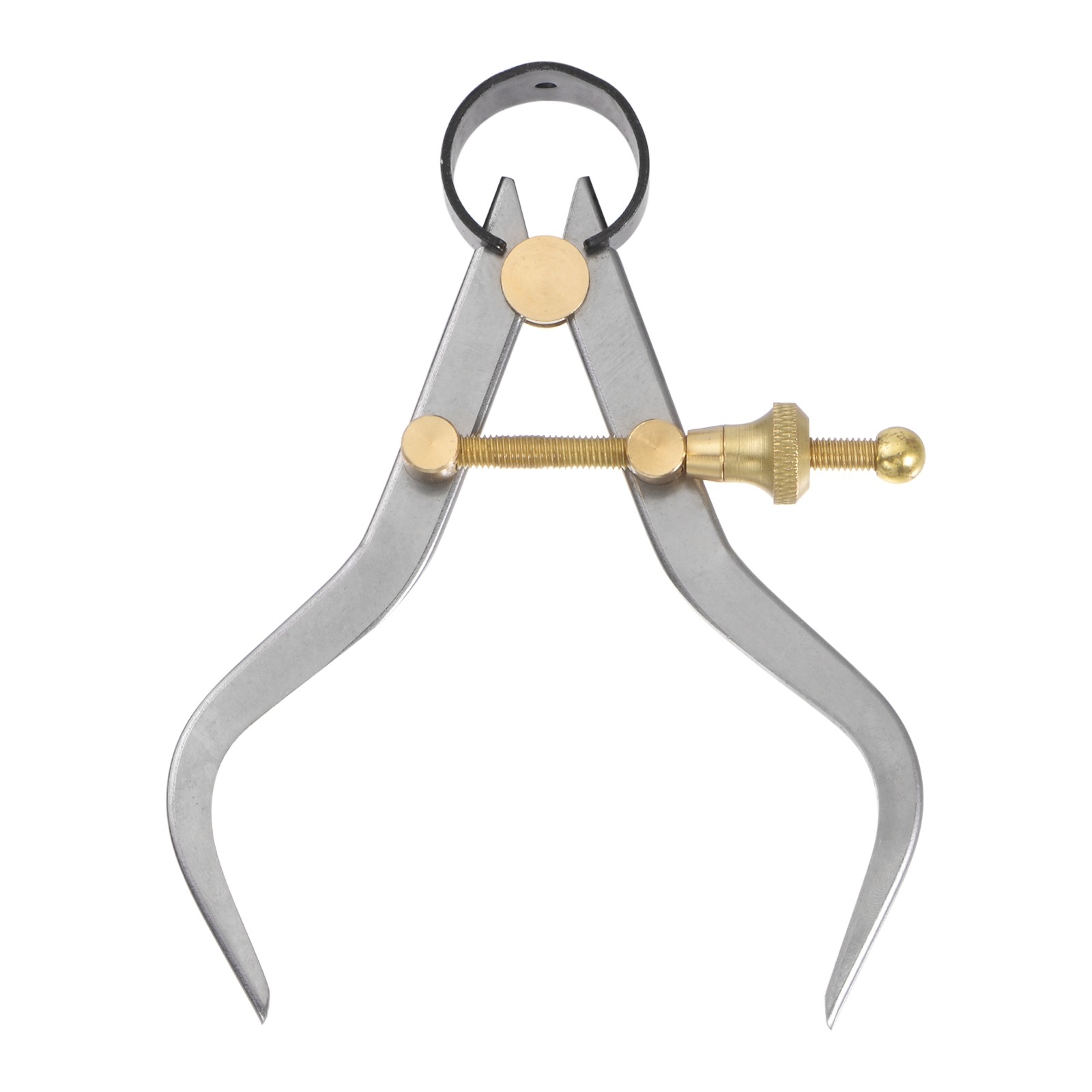 Spring Joint Caliper 4 " Carbon Steel Spring Outside w Brass Fulcrum Points
