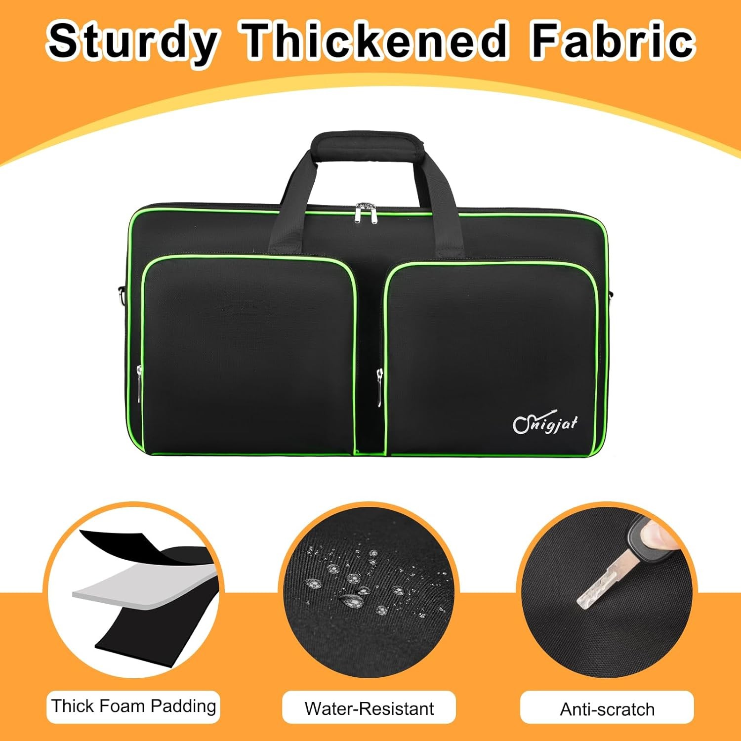 DDJ FLX4 Case Padded DJ Controller Bag for DDJ 400 REV1 FLX4 DJ Controller Case