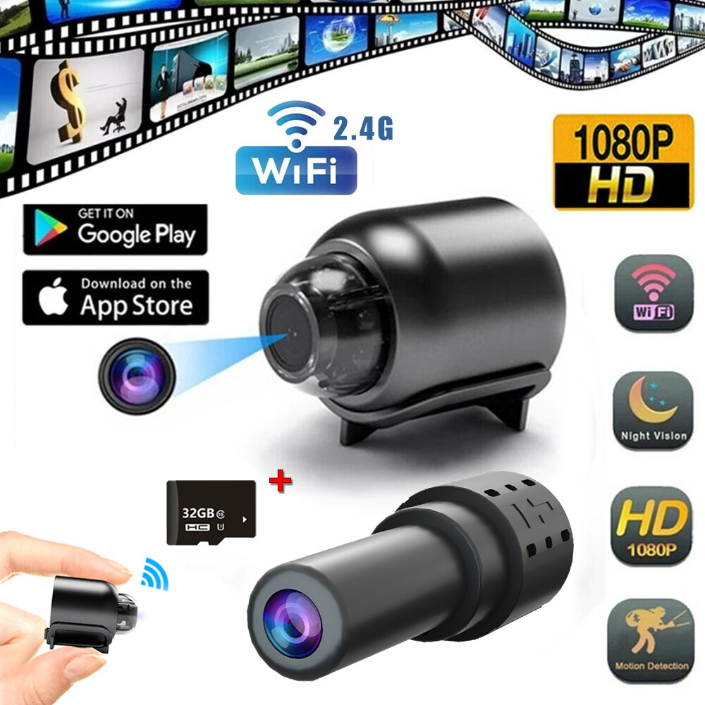 MINI Camaras Espias Con Audio y Video Inalambricas Para Seguridad De Casas Carro