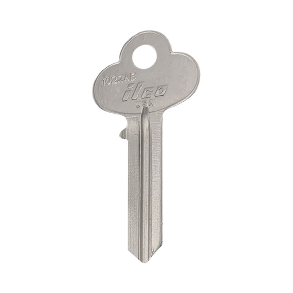 01022AB, O1022AB Key Blank – 5-PIN Nickel