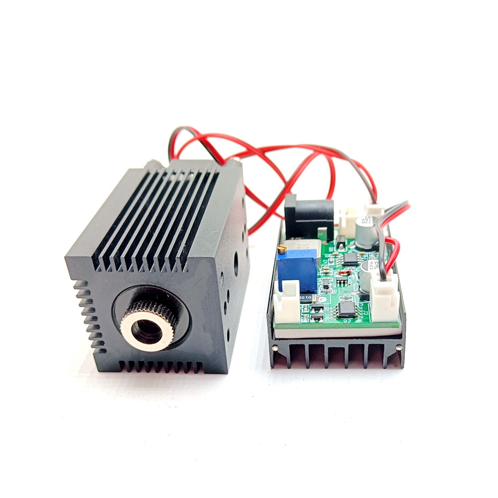 100mW Focusable 650nm Red Line Laser Diode Module w/ TTL & Fan Long-Time