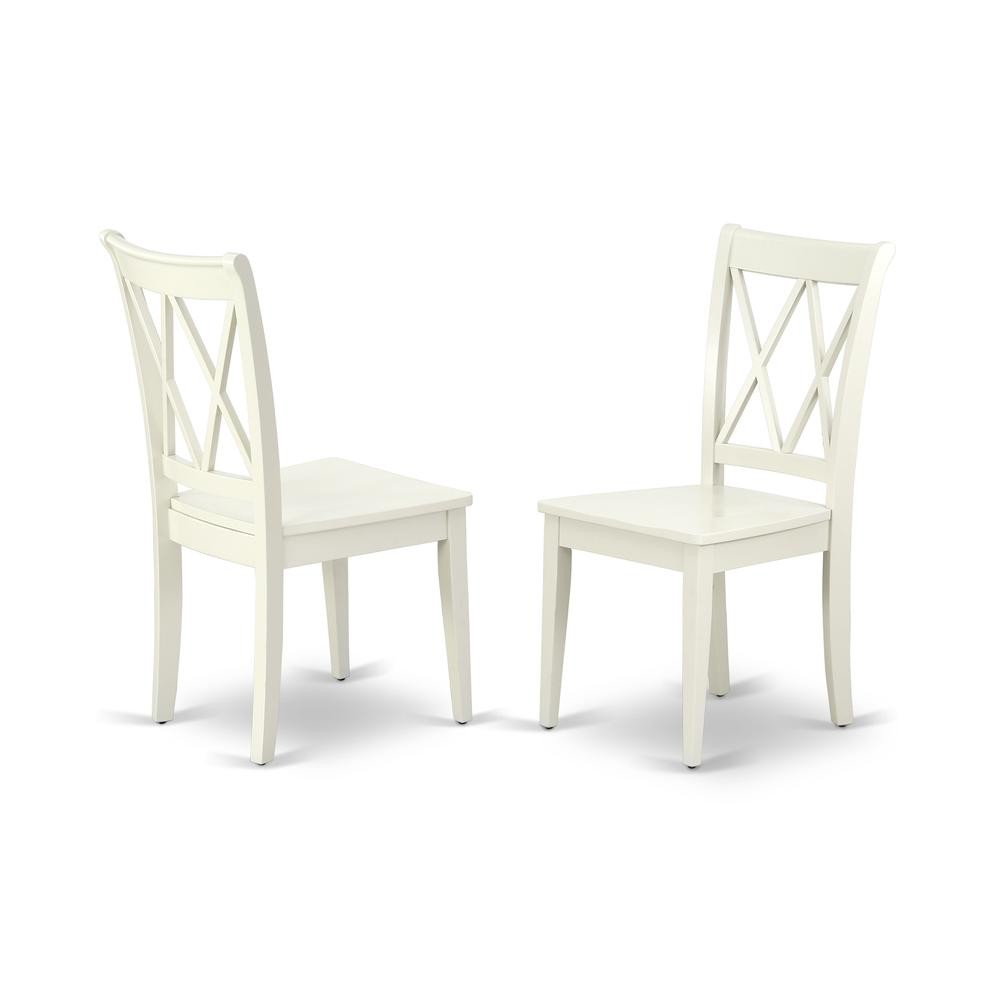Dining Room Set Linen White, WECL7-LWH-W