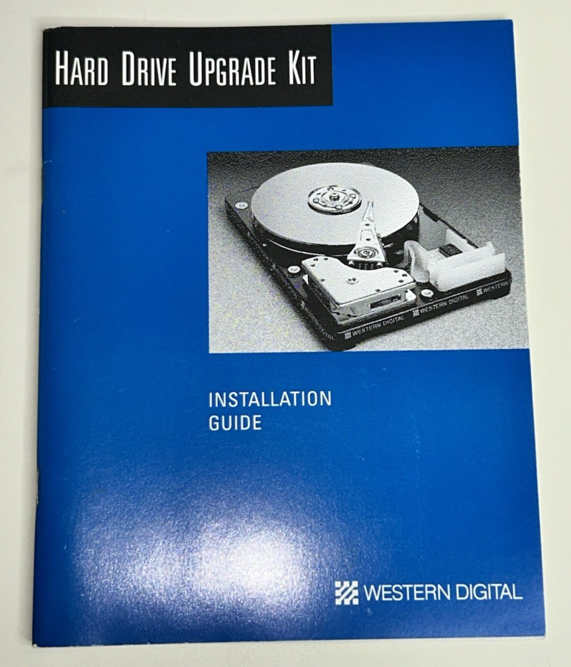 Hard Drive Upgrade Kit WD Western Digital Installation Guide BOOK ONLY
