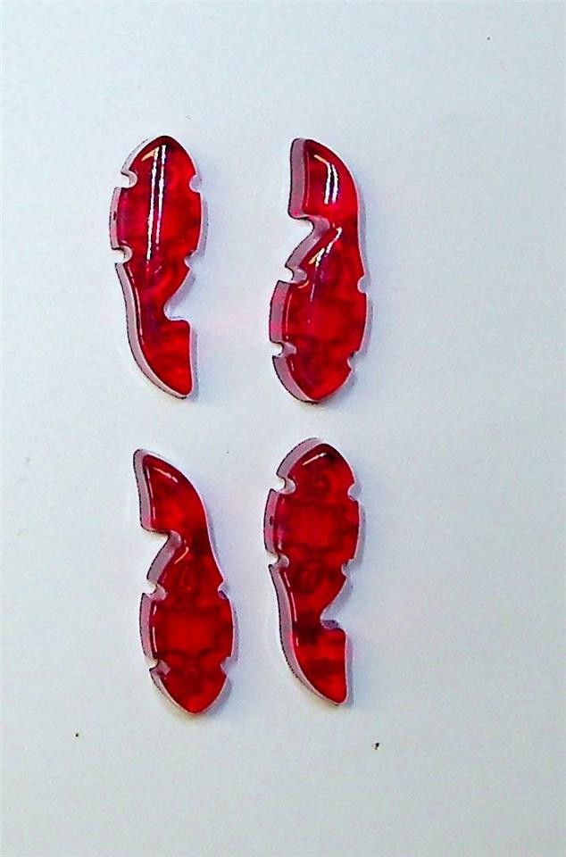 Tuner Fish Lug Locks - Red - 4 Pack