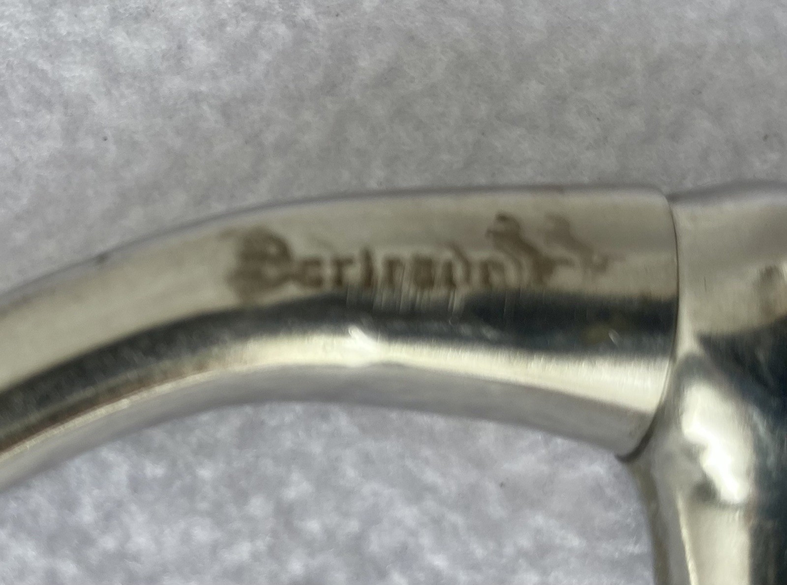 PARTRADE Medium Shank Snaffle Bit~5"Mouth~Copper & Stainless ROLLERS~Trail~Train