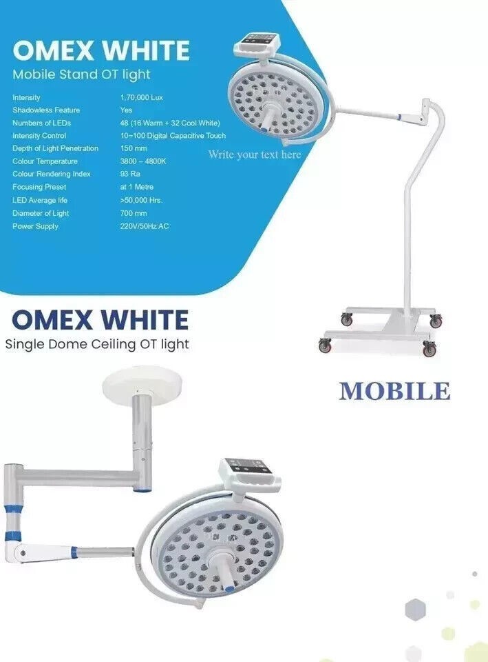 New OT Light Surgical Operation Theater & Examination OT Light Single Satellite*