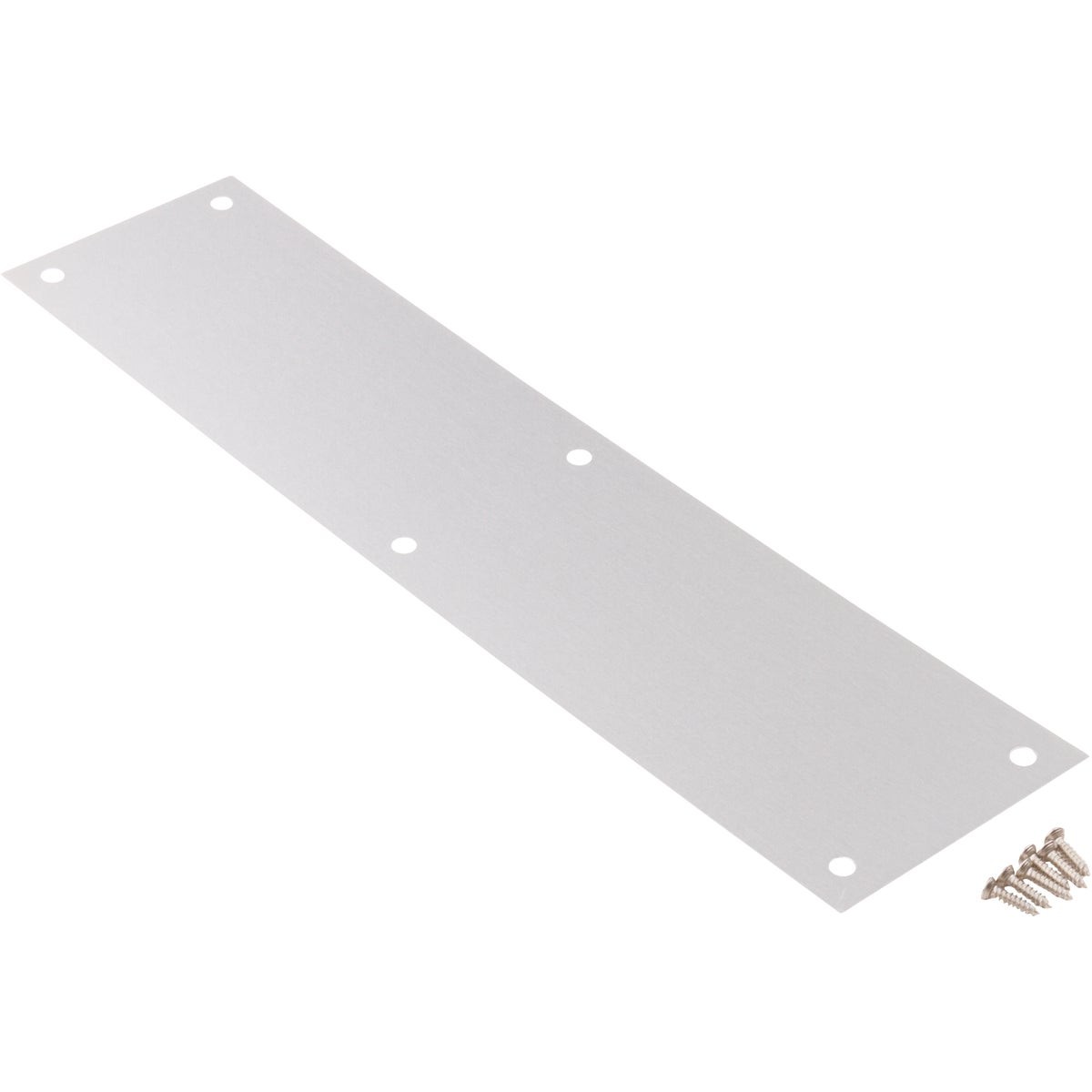 Hardware Satin Aluminum Push Plate N270-504  Hardware N270-504 886780023657
