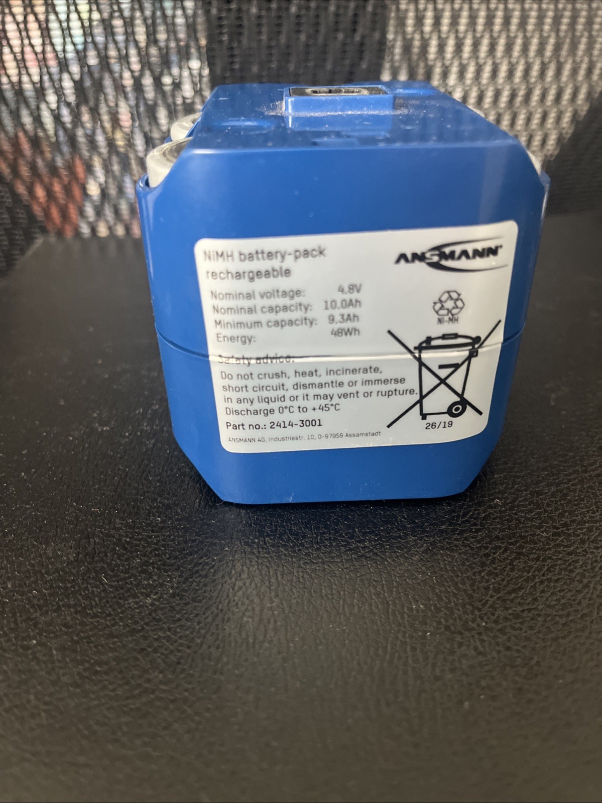 Battery and charger for Spectra GL612 or GL622