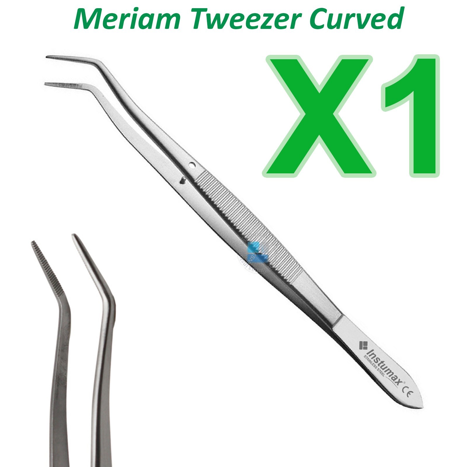 Dental Meriam Tweezers Medical Nursing Cotton Dressing Tissue Forceps Instrument