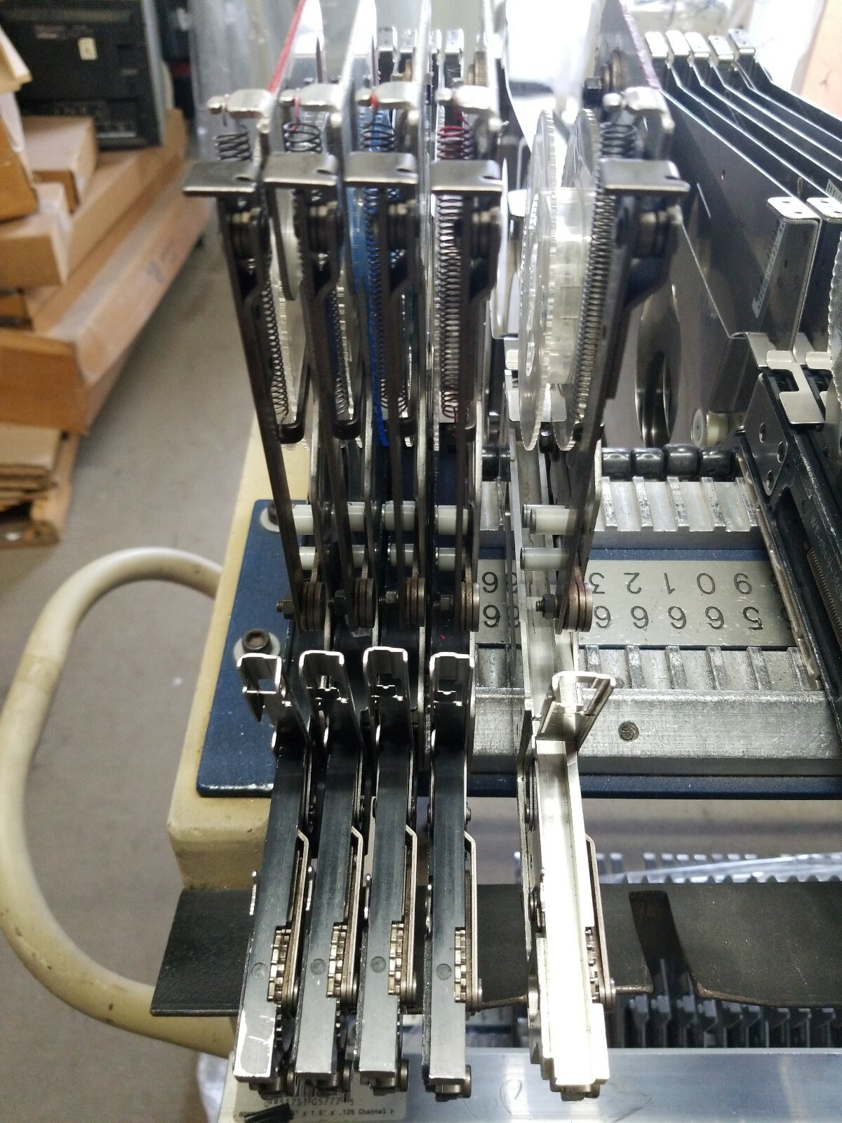 Fuji CP6 Feeder Sale Four 8x4mm Paper Feeders with 13" Pan & One 12x4 Feeder