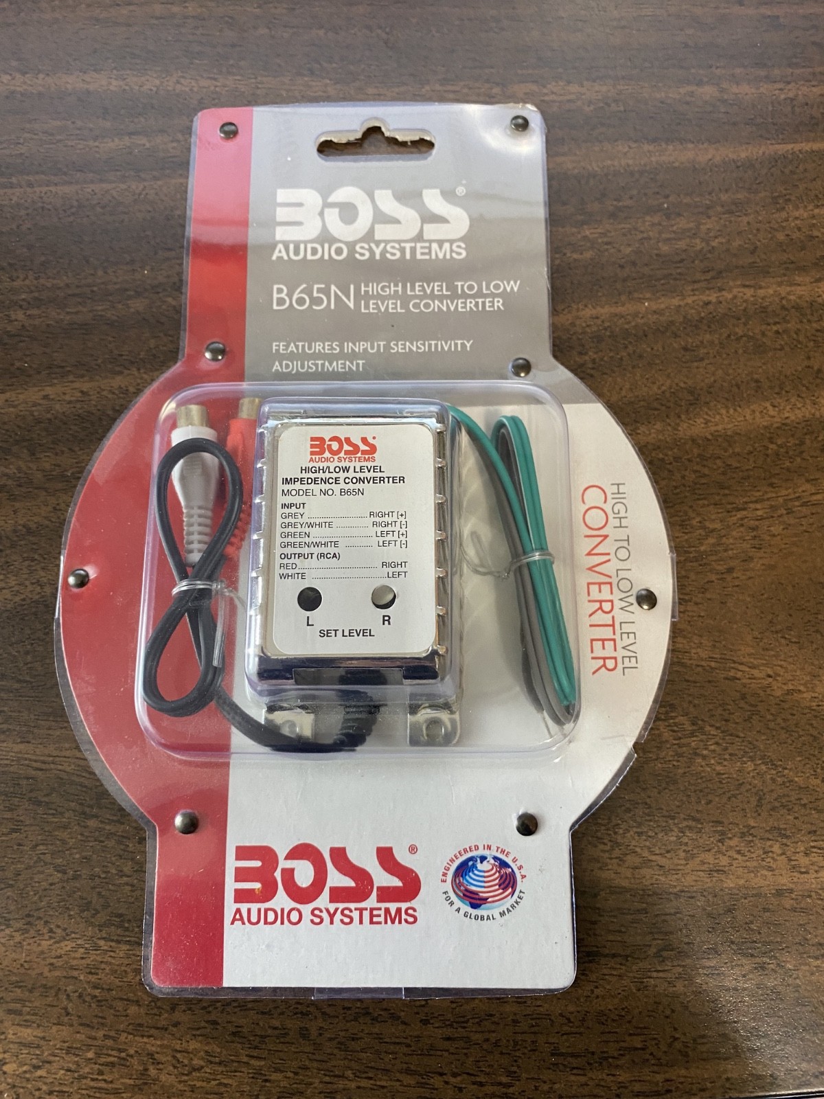 Boss Audio Systems B65N High Level to Low Converter Noise Filter for Car Audio