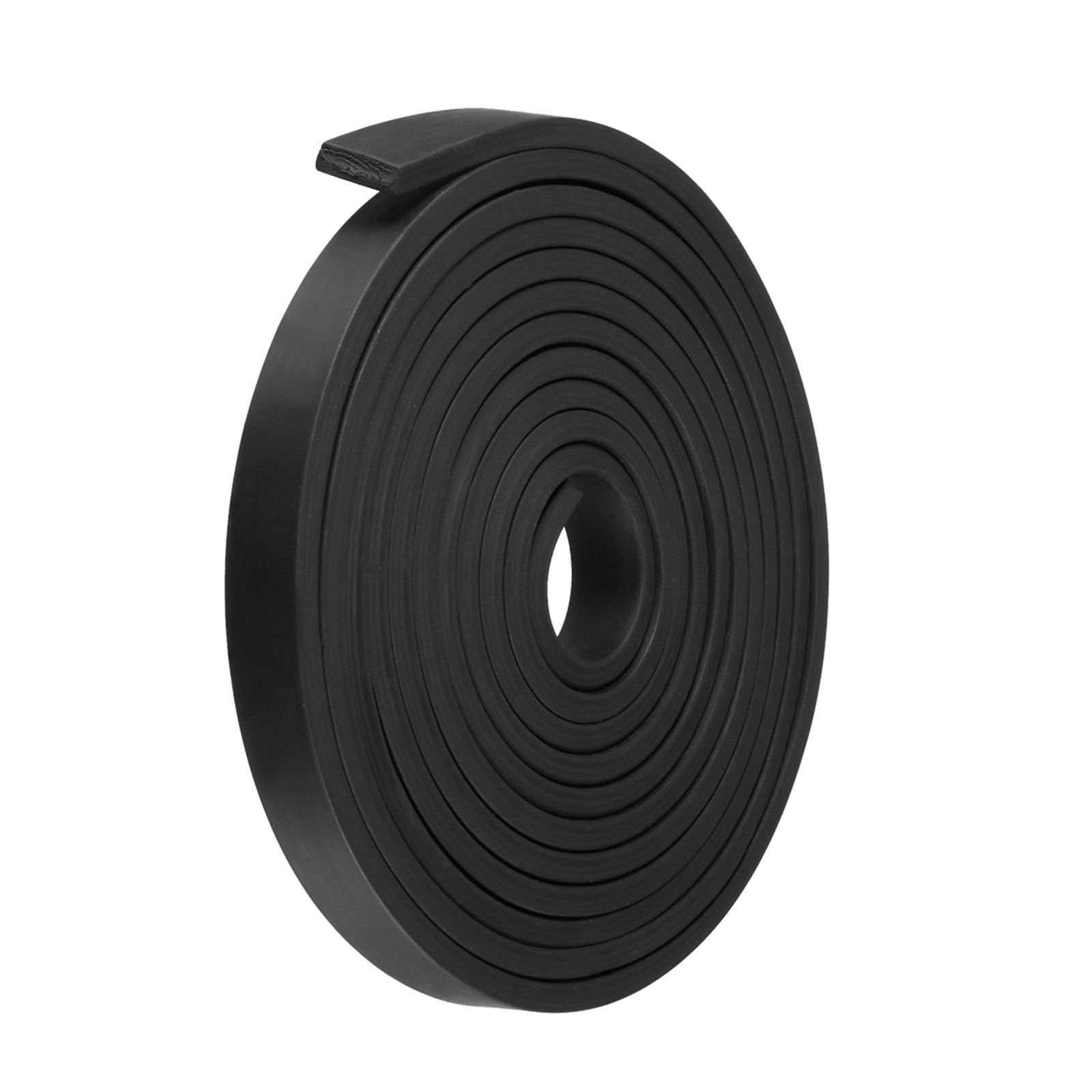 Solid Rubber Strips (118.11"L x 0.59"W x 0.2"T) 1Pcs, Rubber Neoprene Sheet Roll