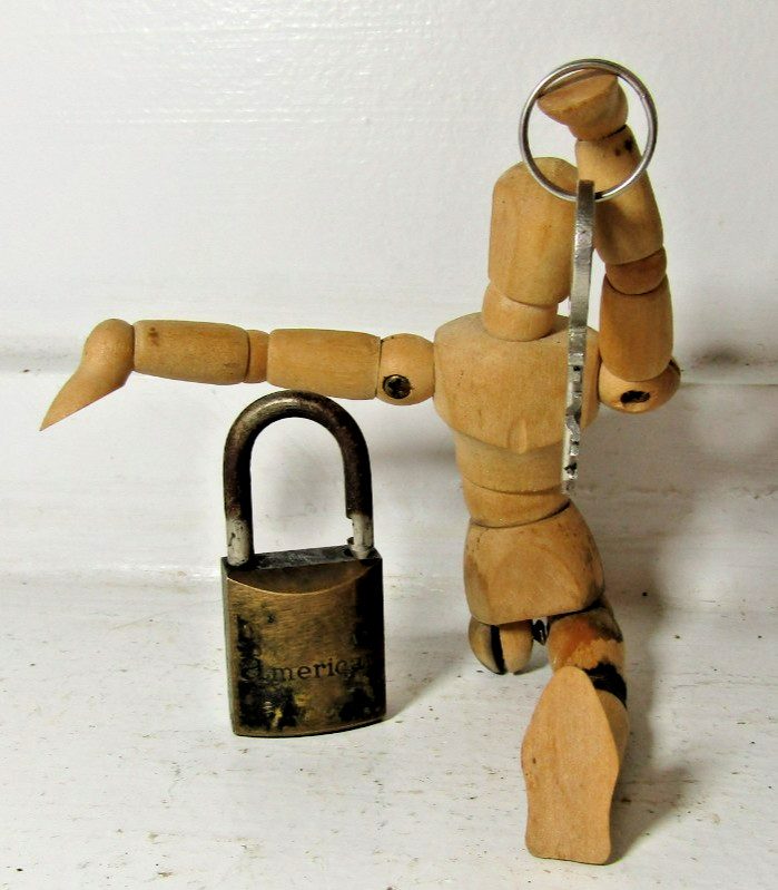American By Italy USA B 20 Padlock Hardened Loop