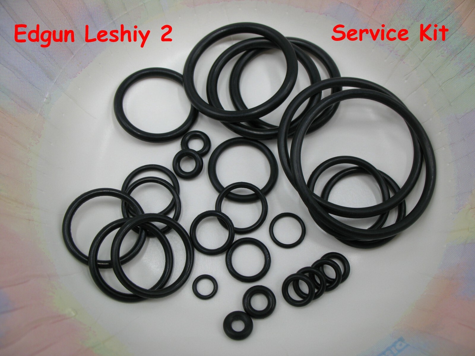 EDgun Leshiy 2 PCP Air Rifle Buna 70 O-Rings Seals Full-Service Kit - UPDATED **