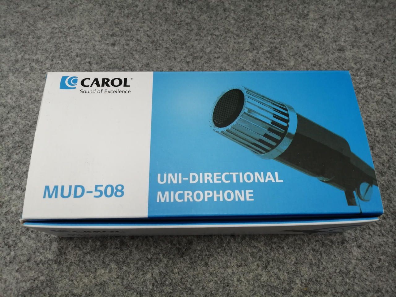 CAROL Dynamic Microphone MUD-508 Used
