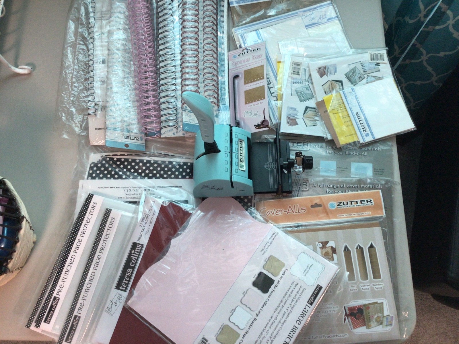 zutter innovative bind it all with lots of extras