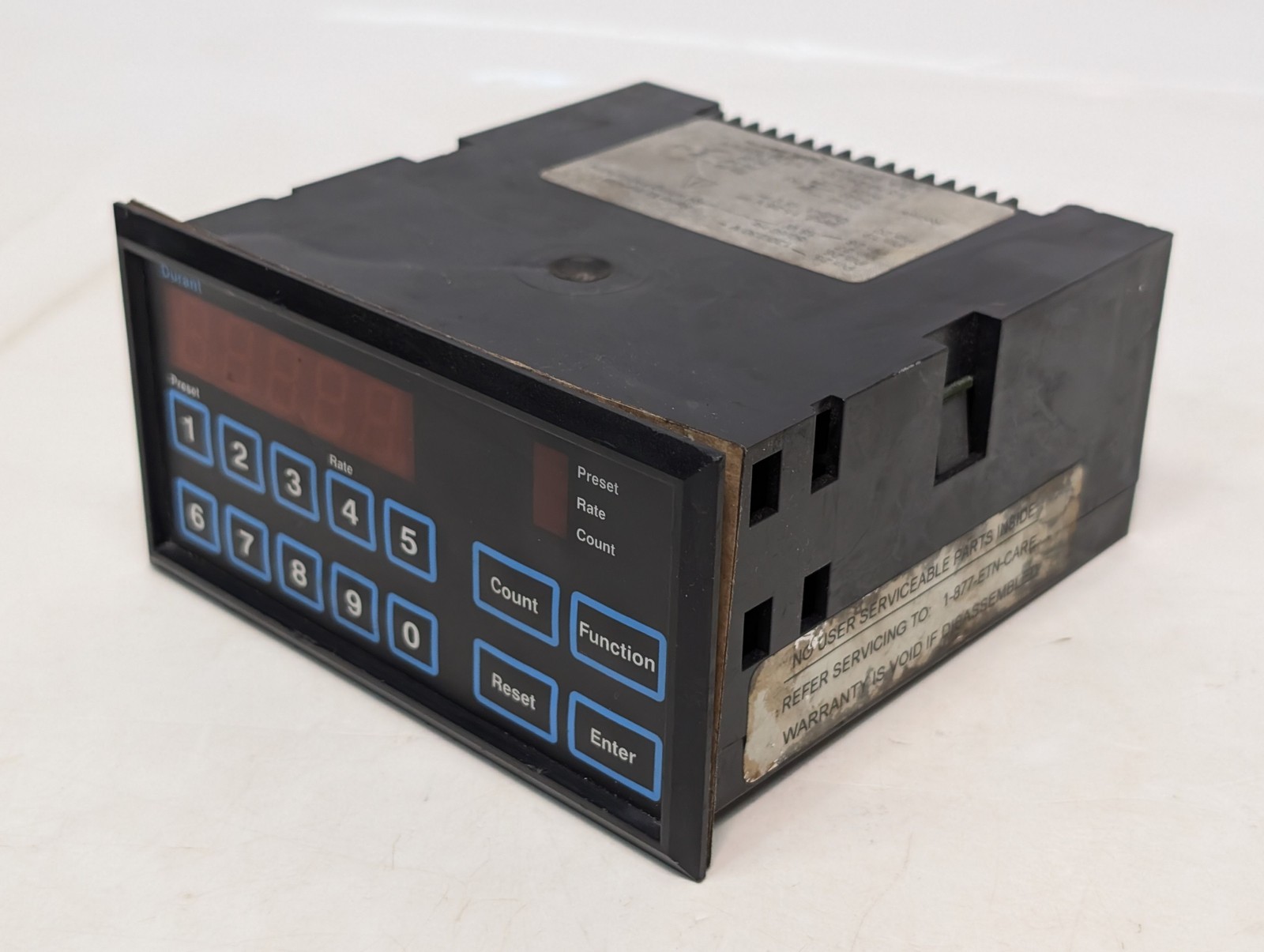 Eaton Durant 5882-5 Digital Preset Counter Rate Meter Totalizer 58825-400