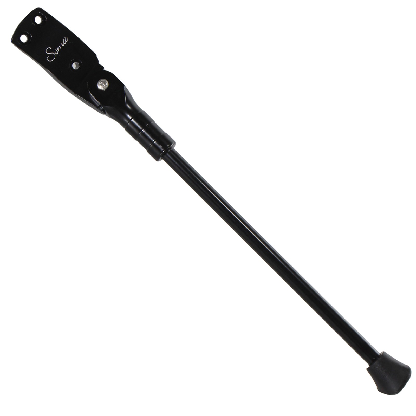 Soma Aluminum Chainstay Kickstand for Disc Brake Bikes, Black, 305mm