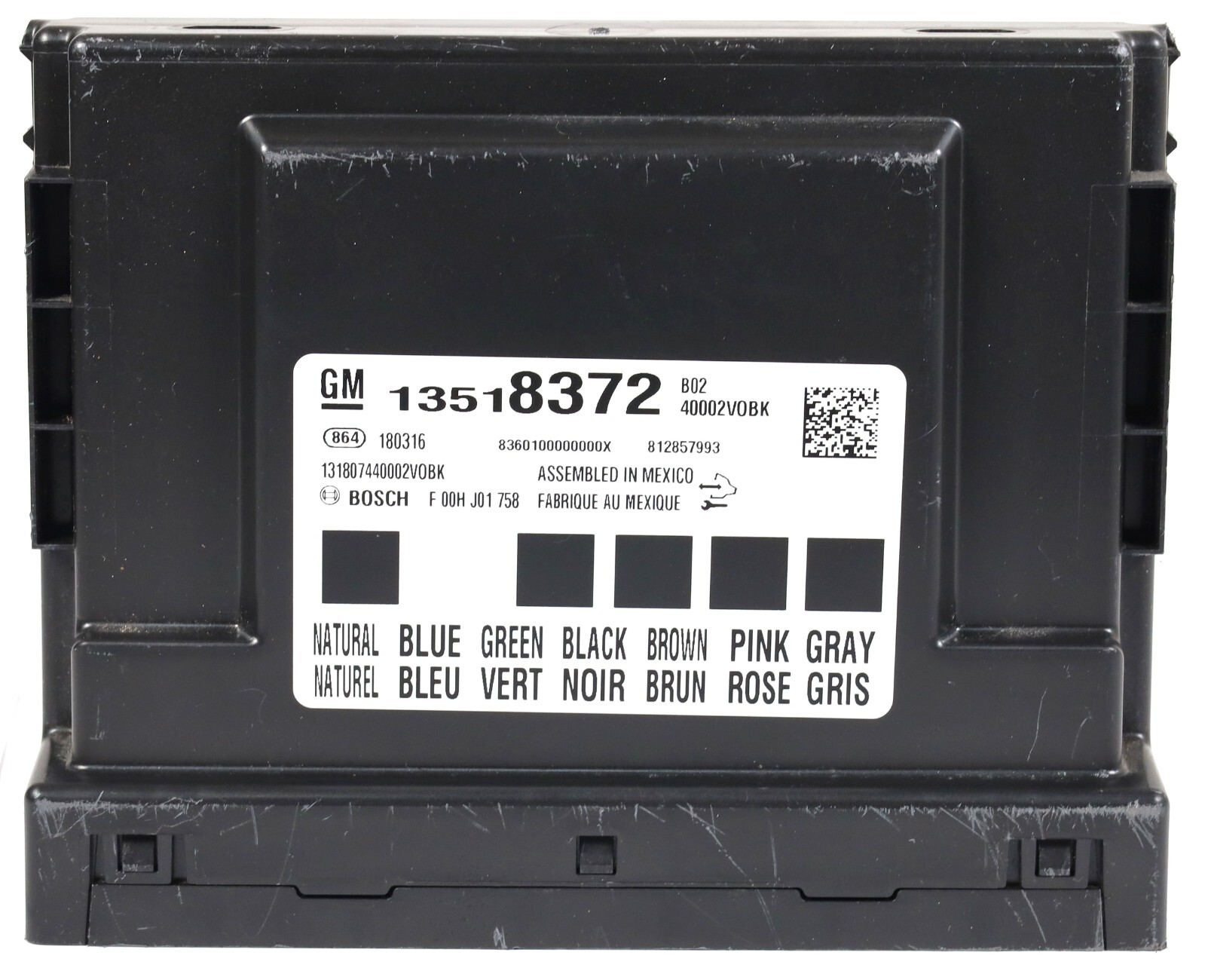 2018 Camaro SS ZL1 Automatic BCM Body Control Module USED OEM GM 13518372