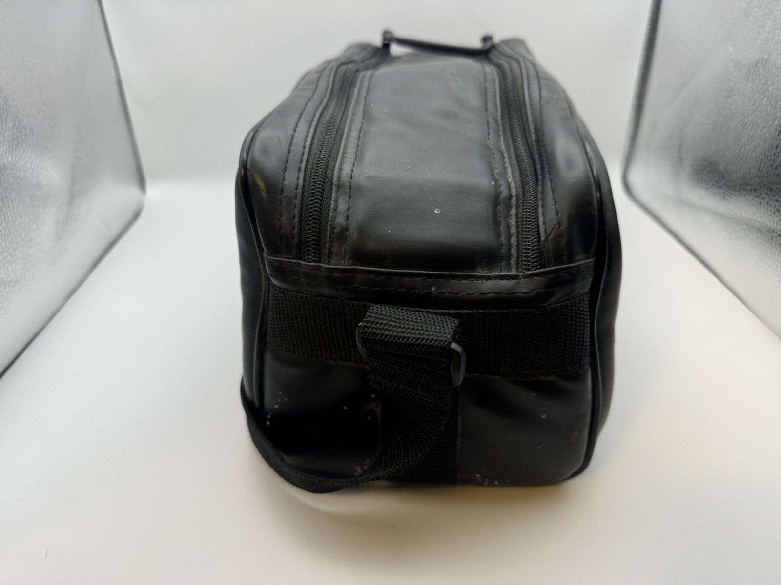 Ambico Classic Camcorder Case Black Padded Adjustable Strap Inside Pockets