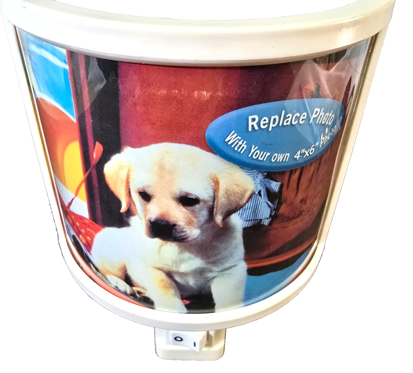 Night Light Plug Personalize Add Your Own Picture 4" x 6" with Light